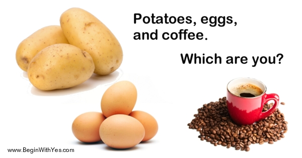 Potatoes, Eggs and Coffee Beans