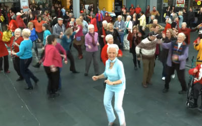 The World’s Oldest Flash Mob!