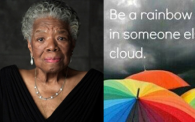 Be A Rainbow In Someone Else’s Cloud