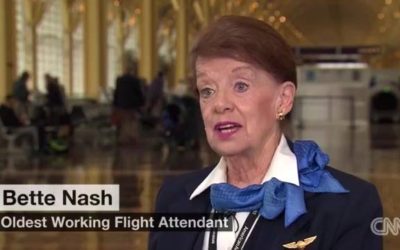 Bette Nash: The 80-Year-Old Flight Attendant!