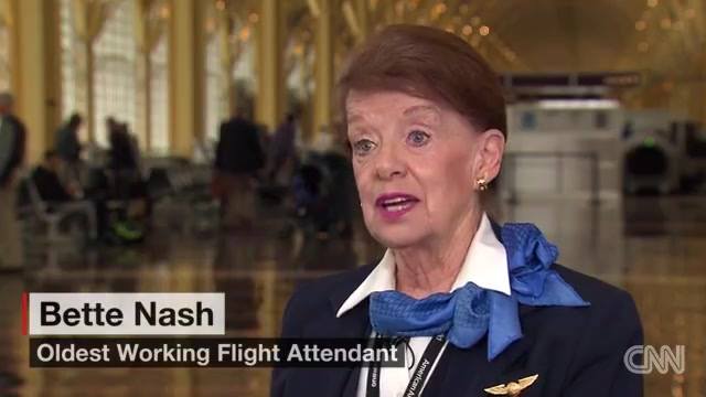 Bette Nash: The 80-Year-Old Flight Attendant!
